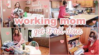 *NEW* GET IT ALL DONE | CLEAN AND DECLUTTER WITH ME | WORKING MOM WEEKEND GET IT ALL DONE