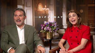 THE DIPLOMAT Season 2 Interview! Keri Russell, Rufus Sewell, Ali Ahn, David Gyasi, Debora Cahn