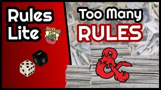 Top Tabletop RPGs that aren't D&D: Rules Lite