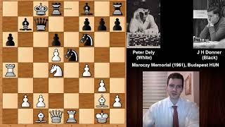 The Ladder Checkmate: Peter Dely vs Jan Hein Donner - Budapest (1961)