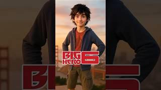 BIG HERO 6 Characters Brought to Real Life by AI  #bighero6 #baymax #aiart