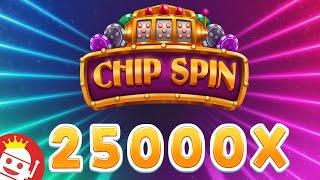  CHIP SPIN (RELAX GAMING) PLAYER LANDS 25,000X MAX WIN!