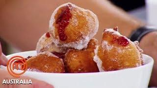 Fluffy Doughnuts Quick and Easy Recipe - MasterChef Australia | MasterChef World