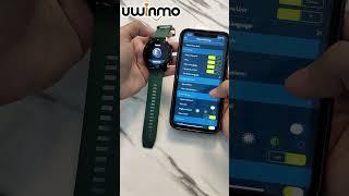 Use the Uwinmo smart watch to control the shooting of the camera