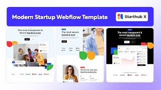 Startup Website Template | Starthub X - BRIX Templates