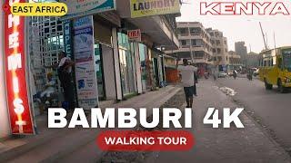 ‍️ Relaxing Evening Walking Tour in Mombasa : Bamburi Mtambo Streets in 4K