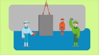 Work safety - Overhead cranes and hazard zones