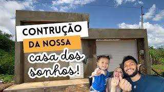 VEM CONHECER NOSSA CASA! ️ #anaclara #construcao #construction #casadossonhos