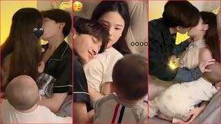 Son Jealous His Daddy|Cute Family Goals️‍