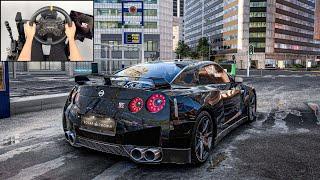 Nissan GTR R35 | Test Drive Unlimited Solar Crown | Steering Wheel Gameplay