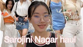 Sarojini Nagar try on haul|| Starting from 50Rs to 250Rs|| Summer collection 