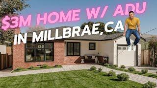 Two Homes on One Lot in Coveted Millbrae!  Fully Remodeled & Brand New ADU!