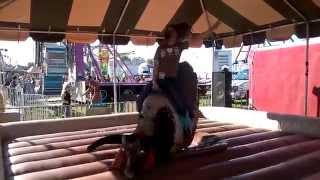 redneck riding bull