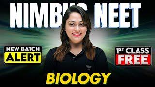 Nimbus NEET Batch: First FREE Biology Class for Class 10 | Shivangi Ma'am