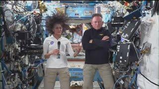 Astronauts stuck-in-space until next year make first comments since capsule left without them