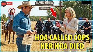 HOA Karen Called Cops to Ban My Daughter From Our Ranch — 5 Minutes Later, Her HOA Got Shut Down!