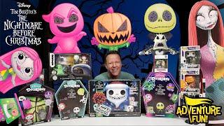 Nightmare Before Christmas Official Movie Trailer Toys & Advent Calendar AdventureFun Toy review!