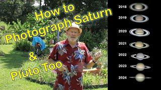 How to Photograph Saturn and Pluto