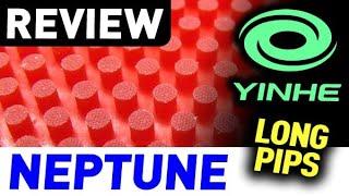 Yinhe NEPTUNE long pips review test OX and few words about sponge