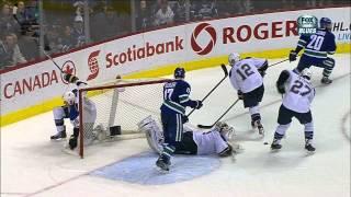 Crap DOG call on Jay Bouwmeester St. Louis Blues vs Vancouver Canucks 1/10/14 NHL Hockey