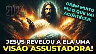 JESUS REVELOU A ELA O QUE VAI ACONTECER - MENSAGEM DE JESUS