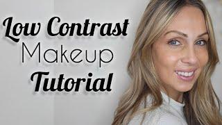 Low Contrast Makeup Tutorial #over40 #makeuptutorial #trending #tiktok