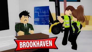 MON PATRON VEUT QUE JE QUITTE MON COPAIN  sur BROOKHAVEN RP ! ROBLOX FR