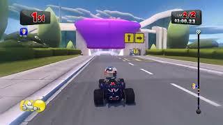 F1 Race Stars: Silverstone GP - Mark Webber (Red Bull) Gameplay (2012)