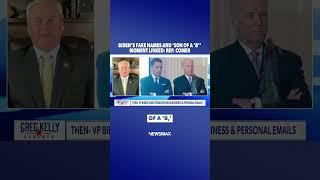'Well, son of a b----': Comer exposes Biden pseudonym game