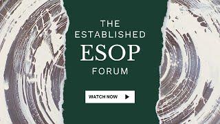 The Established ESOP Forum: The Art & Science of Valuation