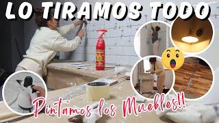 LO TIRAMOS TODO  CAMBIOS en la COCINA  ¡La Vaporeta Limpia TODO en Segundos!