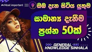  කාලීන සිදුවීම් 2024 | සාමාන්‍ය දැනීම ප්‍රශ්න 50 | #govexam | #කාලීන | #lawentrance | SL Exam way