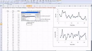 Assessing Whether a Time-Series Follows a Random Walk