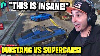 Summit1g Pulls Out Interceptor for INSANE Supercars Chase! | GTA 5 NoPixel RP