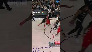 Caitlin Clark to Aliyah Boston for the Bucket vs. Las Vegas 🪣