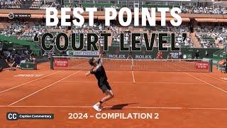 Court Level Action Part 2: Best Compilation of Points of 2024 with Caption Commentary 