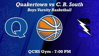 Boys Varsity Basketball - QCHS v C. B. South