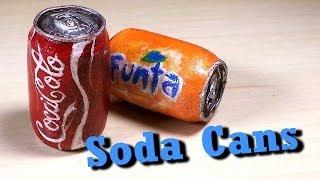 Polymer Clay Soda Can Tutorial - Charm/Miniature