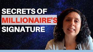 How to design your amazing signature? Secrets of Millionaires Signature-Jaya Karamchandani