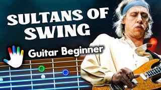 Sultans Of Swing Guitar Lessons for Beginners Dire Straits Tutorial | Easy Chords