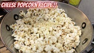 BUTTER CHEESE POPCORN RECIPE | SARLA'S RAJ KITCHEN