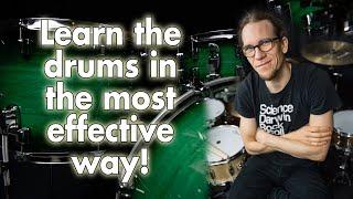 Learn the drums in the most effective way!