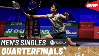 YONEX All England Open 2024 | Lee Zii Jia (MAS) vs. Lakshya Sen (IND) | QF