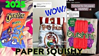 PAPER SQUISHY 2025 -  NEW TIKTOK COMPILATION #3 #papersquishy