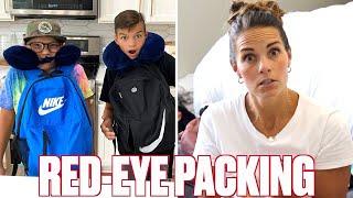 PACKING A FAMILY OF 7 FOR AN 8 DAY TROPICAL VACATION | CARRY-ON PACKING FOR RED EYE FLIGHT WITH KIDS