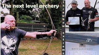 Shrewbow "extreme" Edition. The next level archery. Thomas Brugger Bogensport Extrem. Bogenschießen