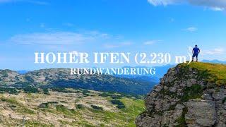 Sensational solo hike to the peak of Hoher Ifen (Austria)
