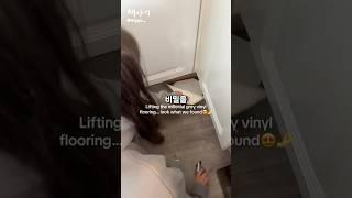 바닥 시트 밑에 숨겨진 비밀