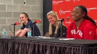 Caitlin Clark, Aliyah Boston, Christie Sides postgame after Fever season-ending loss to Sun | R1G2