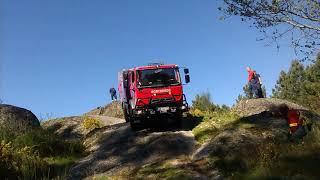 VER COM SOM...VFCI Renault D14T 4X4 CCF 280CV dos Bombeiros Voluntários de Paredes de Coura